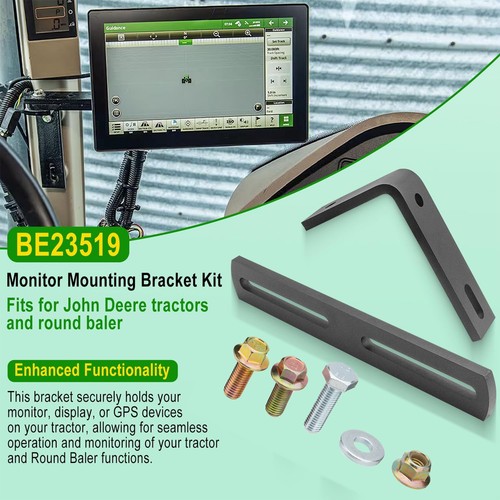 New Monitor Console Bracket Kit BE23519 for John Deere 100 435 456 457 Universal - Picture 3 of 13