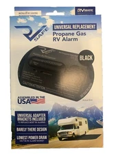 RV Safe RVLP-2B Propane Gas Leak Detector Alarm 2-Wire Black