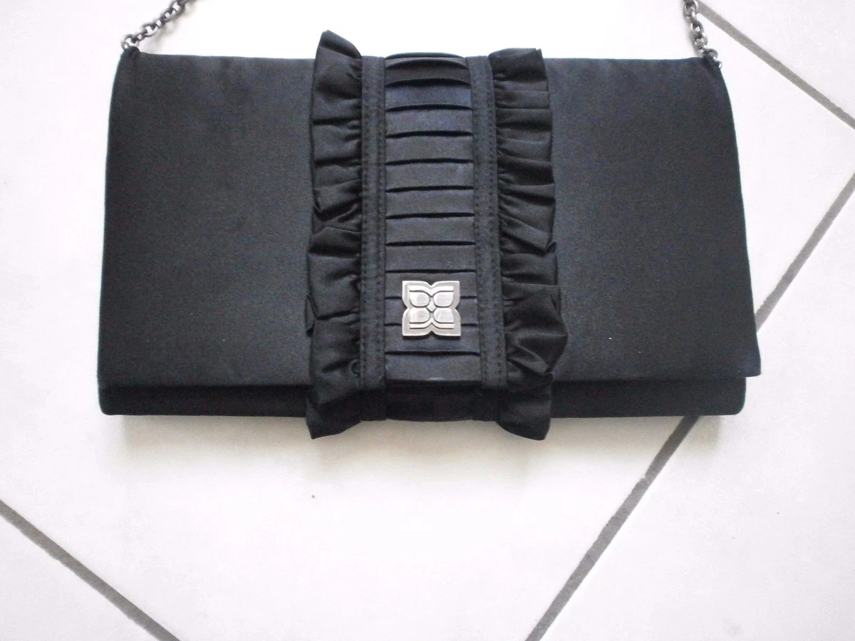 BCBG Max Azria Handbag Chain Pouch Black