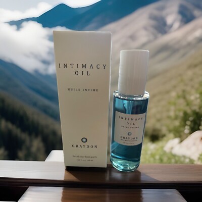 GRAYDON SKINCARE Intimacy Oil 3.38 fl oz New In Box MSRP $49