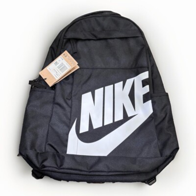 AUTHENTIC Nike Elemental Backpack (21L) BLACK UNISEX GYM SCHOOL LAPTOP BRAND NEW
