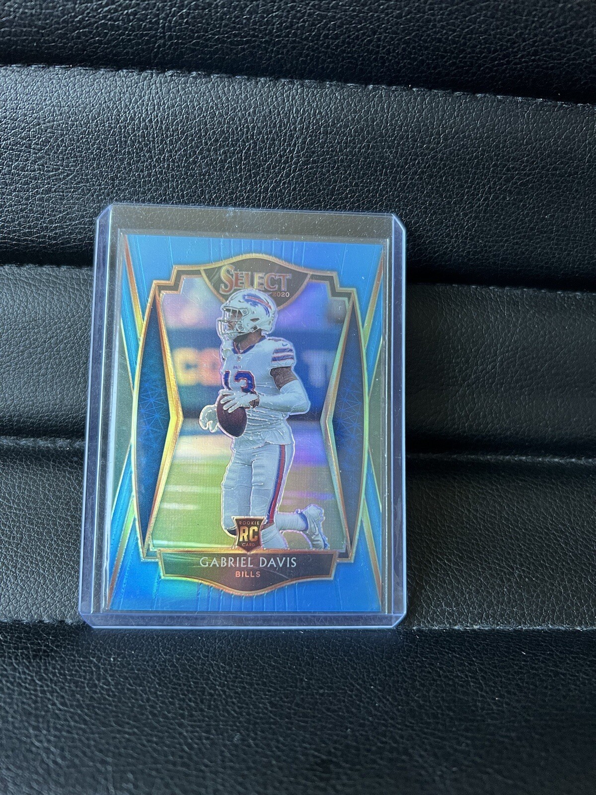 2020 Select Gabriel Davis Premier Level Light Blue Prizm Rookie RC #71/99 Bills