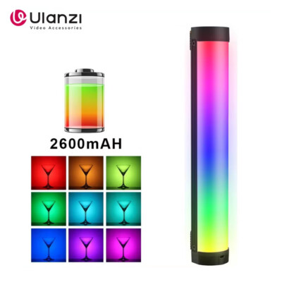 Ulanzi VL110 RGB LED Video Light Tube Portable Studio Photography Fill Light
