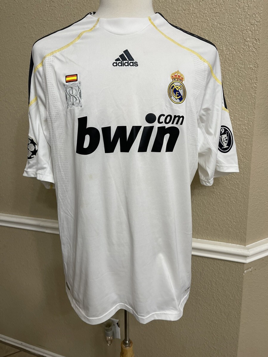 Real Madrid adidas ClimaCool サッカーゲームシャツ Real Madrid Ronaldo Football Shirt Climacool Adidas jersey
