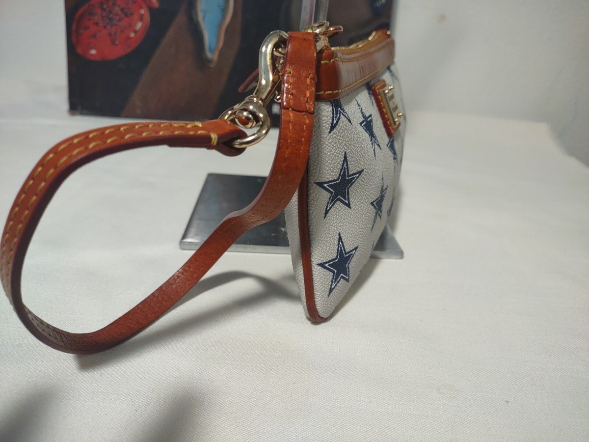 Dooney Bourke Dallas Cowboys 2-way Leather Wristlet, Handbag