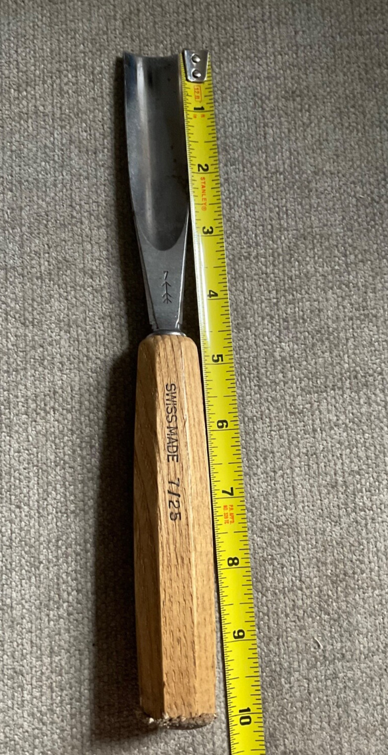 PFEIL Swiss Made Chisel 25mm #7 Sweep Gouge 7/25 See Pics