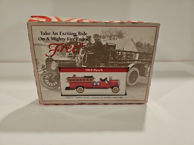 Readers Digest 1919 Pirsch Fire Truck Collectible Die Cast 3.75  w/ Box NIB