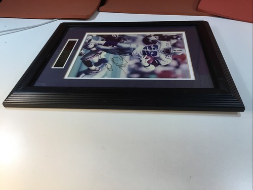 Emmitt Smith Autograph 8 x 10 Photo AUTO w/ COA Big Apple Authentic COWBOYS HOF - Picture 5 of 14