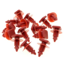 15X Fits Fiat Exterior Body Side Mounting Retaining Clip Fastener Rivet 82491303