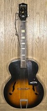 Vintage 1963 Harmony Master H-945 Archtop Guitar Everyday Player No Case