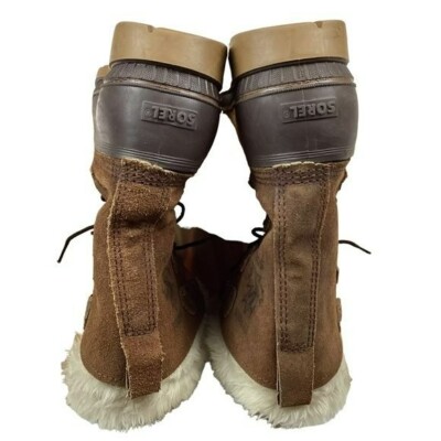 Sorel Tracker Kaufman Winter Boots 9 Sorel Boots Mens 9 Brown Leather Big Horn Felt Kaufman Snow  main image 4