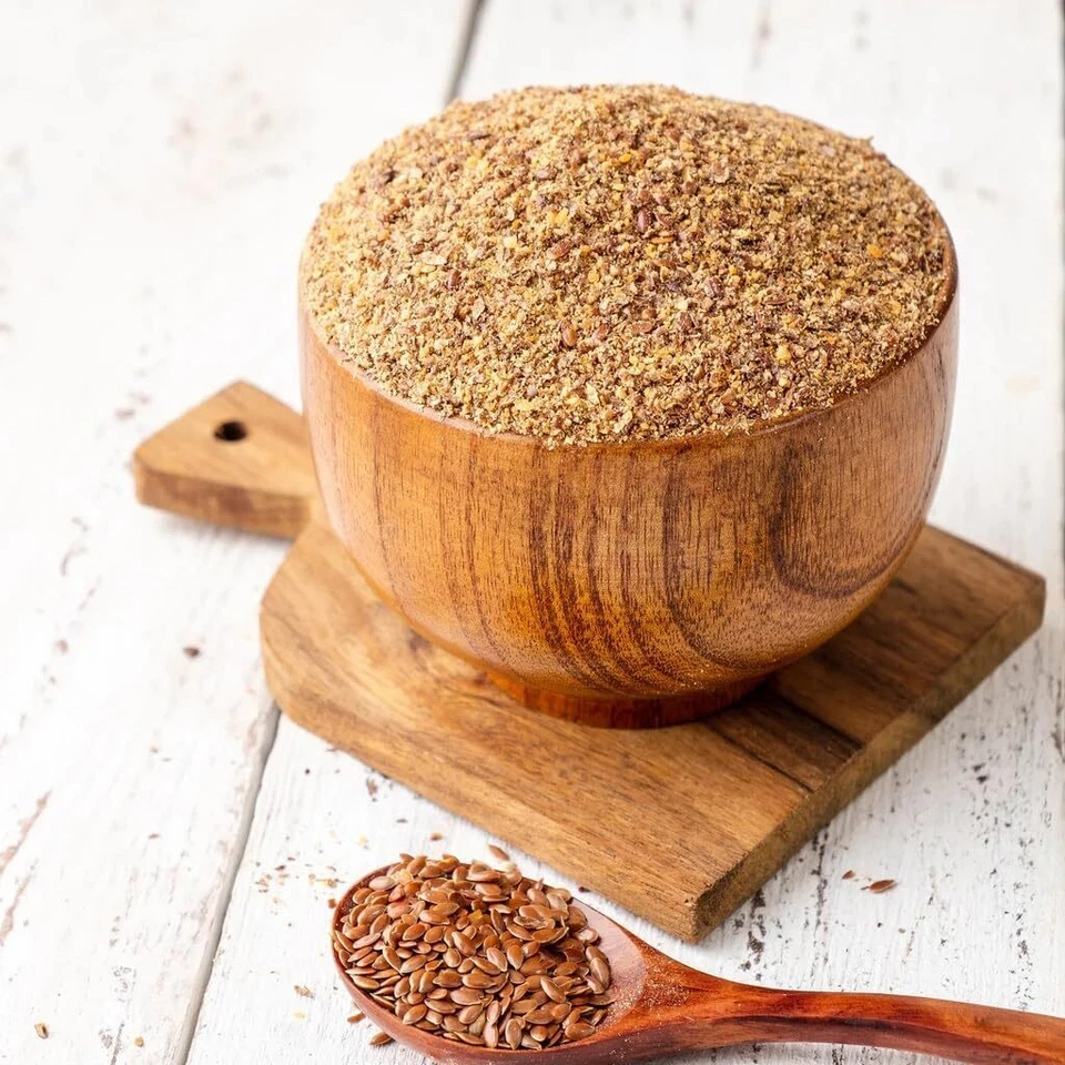 Organic Milled Brown Flaxseed 1kg Ground Flax Seed Seeds By Natures Balance - Image 1 of 4