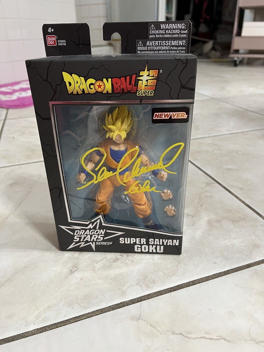 DRAGONBALL Z SEAN SCHEMMEL SIGNED SUPER SAIYAN GOKU DRAGON STARS