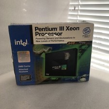 NEW Intel 500MHz Pentium III Xeon Server Processor bx80525ky5002msl387