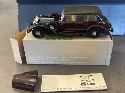 RIO.Mercedes-Benz 7700 Cabrio-Limousine in Original Box 1:43. Selten.