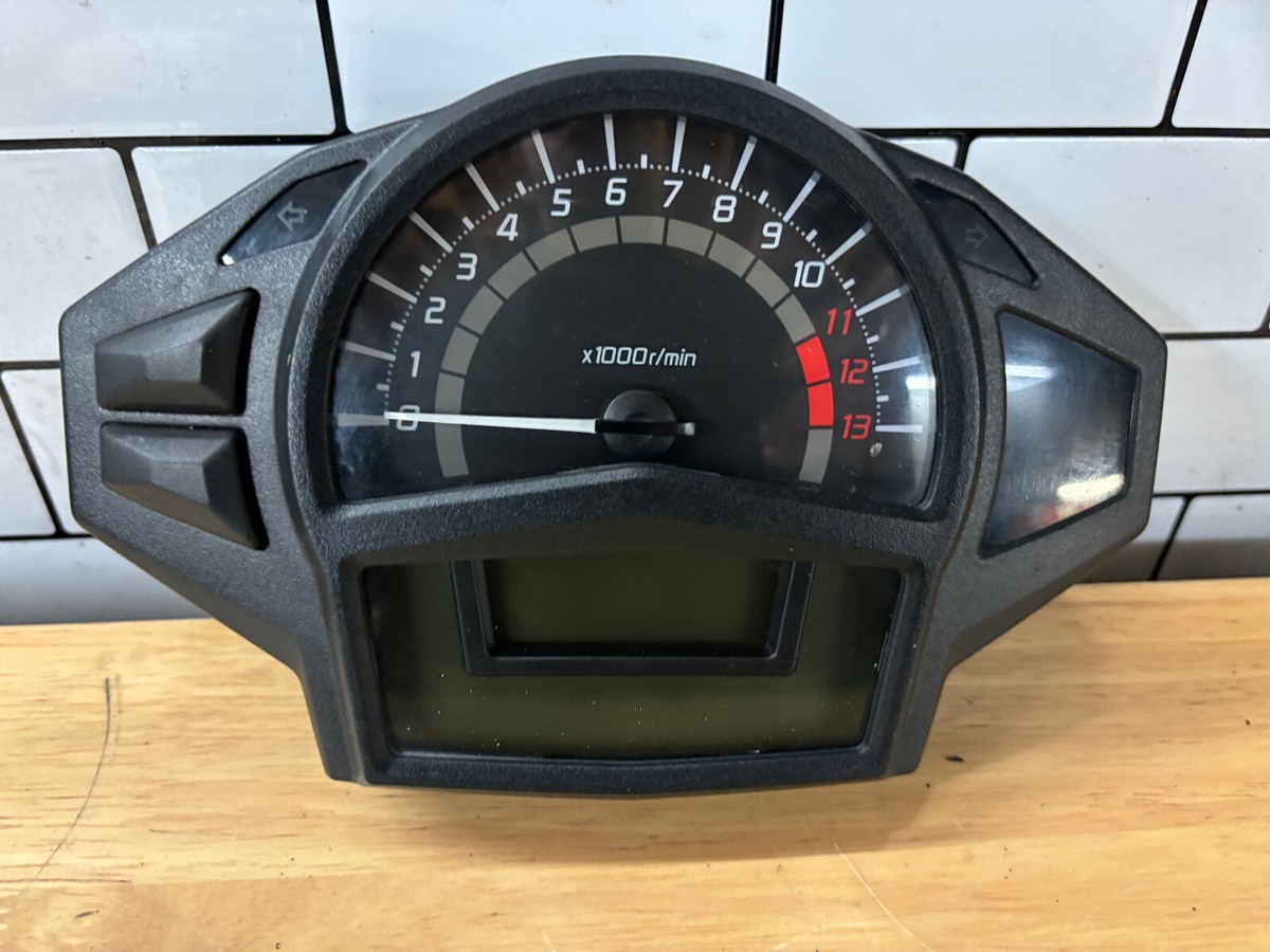2012 Kawasaki Ninja 650 EX650 Gauge CLUSTER 7938mi SPEEDOMETER 13