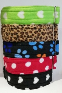 fleece martingale collar