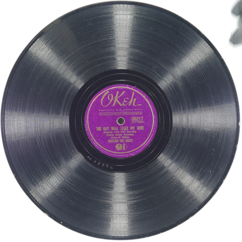 HOOSIER HOT SHOTS The Guy Who Stole My Wife / St. Louis Blues OKEH 6217 VG 78 - Image 2 of 4