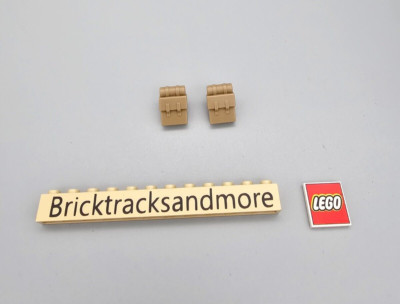 Lego  2524 Backpack Rucksack Dark Tan 2 Stück