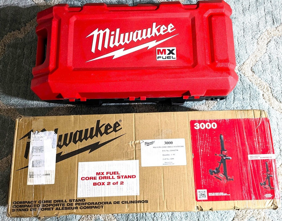 MILWAUKEE MXF3012CXS MX FUEL™ HANDHELD CORE DRILL KIT W/ STAND BRAND