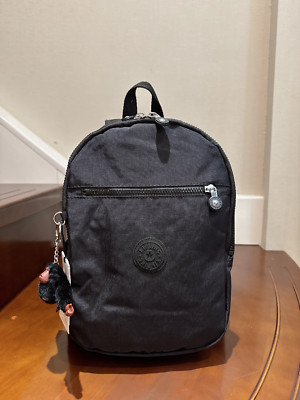 NWT Kipling Seoul  SMALL Backpack Black School bag 36cm FREE SHIPPING