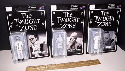 Twilight Zone Eye of Beholder Set of 3 Retro Styled 3.75'' Bif Bang Pow Low Ed.#