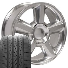 Oew Fits 20 Polished Tahoe Ltz Wheels Goodyear Ls2 Tires Chevy