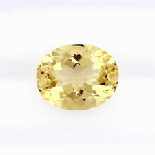GOLDEN BERYL 7 x 5 MM OVAL CUT OUTSTANDING COLOR F-3987
