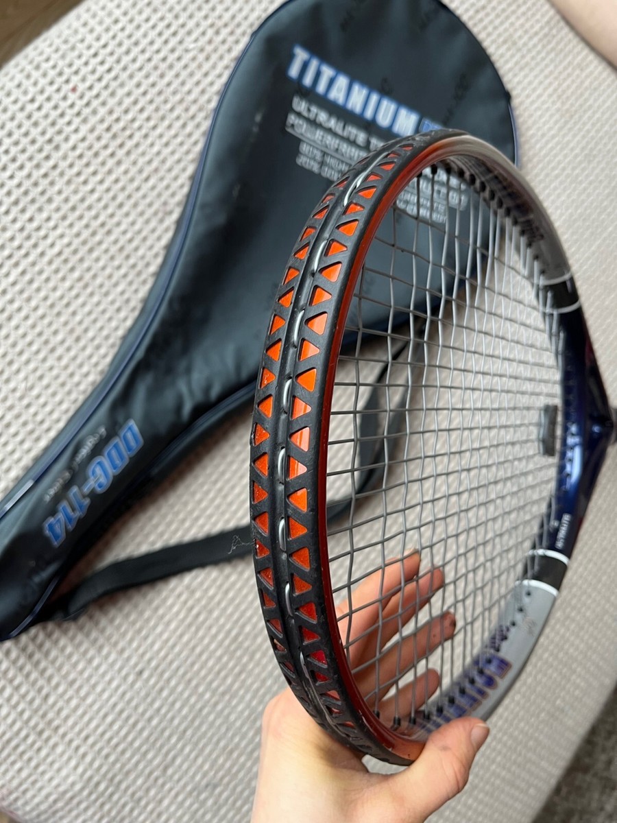 Cud Neurotica ロンT XL レア Titanium DDC - 114 Logical Fiber -L2 Grip tennis racquet