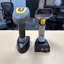 Lot of 2 Wasp Technologies WWS-800 C Wireless Bluetooth Barcode Scanner
