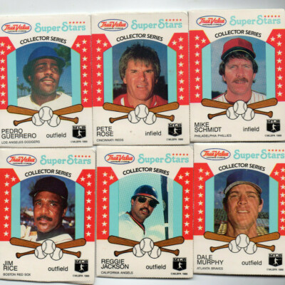 TRUE VALUE Super Star Collectors Series UNOPENED 10 card set