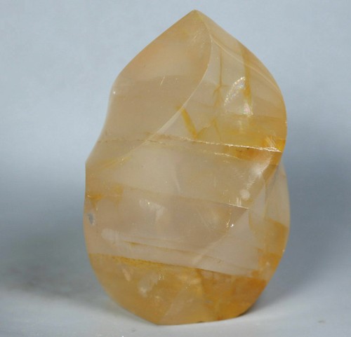 Muestra mineral curativo de llama piedra cristal cuarzo sanador dorado natural de 0,87 lb - Imagen 7 de 11