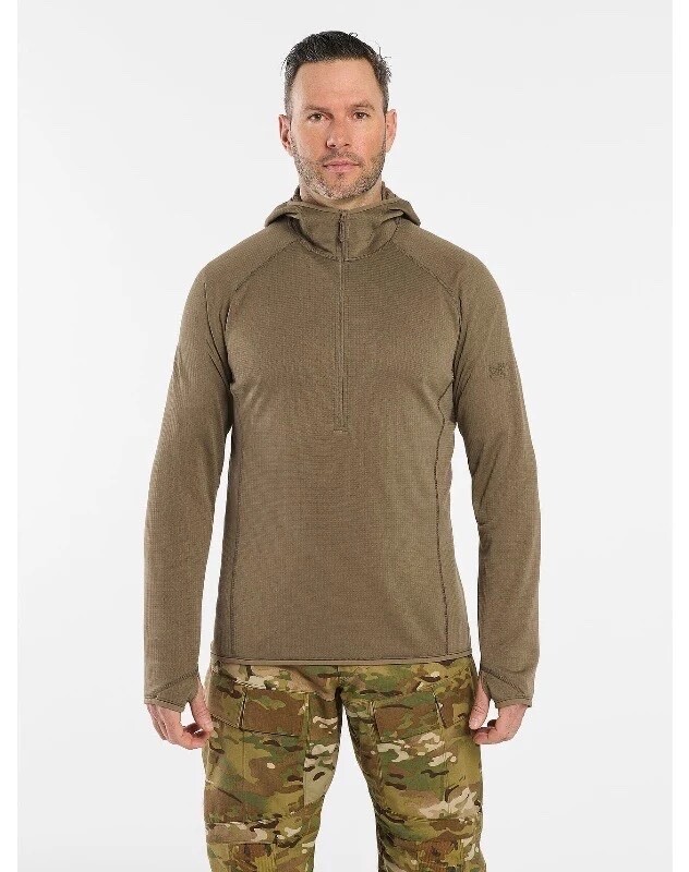 NWT Arc'teryx Leaf Crocodile Delta AR Half Zip Hoody Jacket