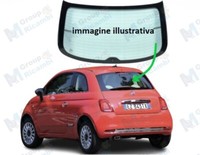 Fiat 500 Ab 2007 Heckscheibe Heckklappe Heckklappe