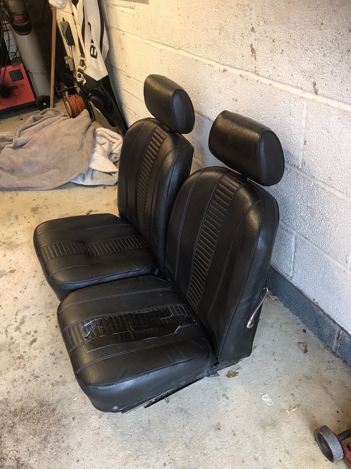 MG Midget car seats. eBay