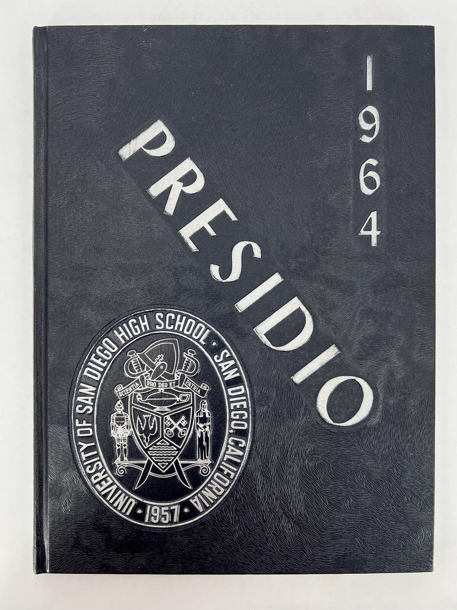 1964 UNIVERSITY OF SAN DIEGO HIGH SCHOOL YEARBOOK SAN DIEGO