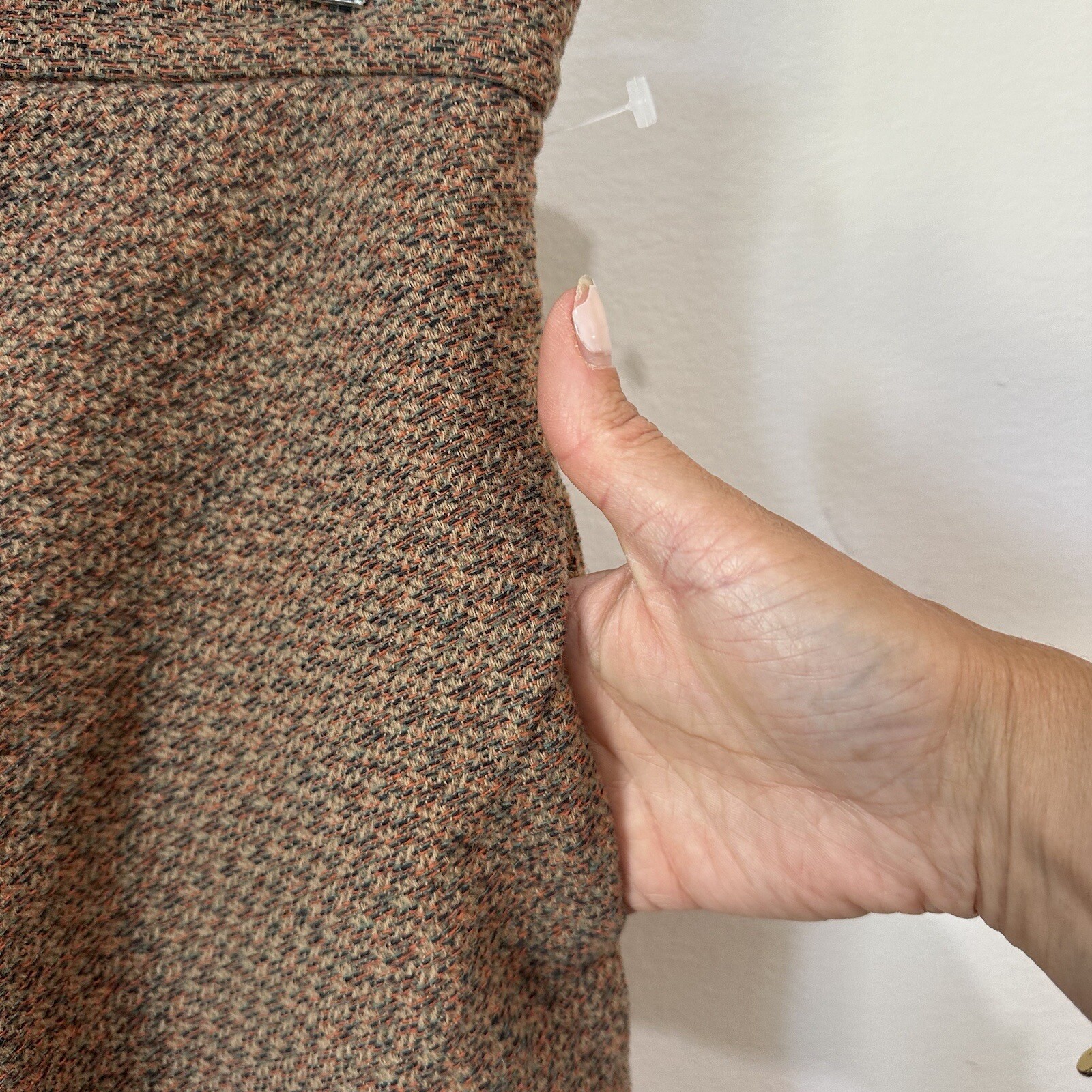 Pendleton Wool Midi skirt Lined With Pockets RN# … - image 4