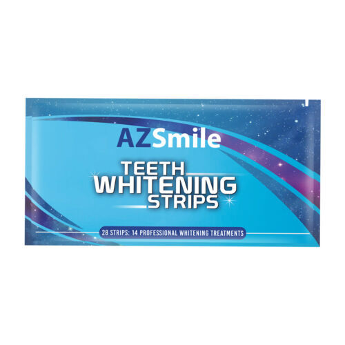 28Pcs 3D Teeth Whitening Strips Tooth Bleaching White Strips 14 Treatments