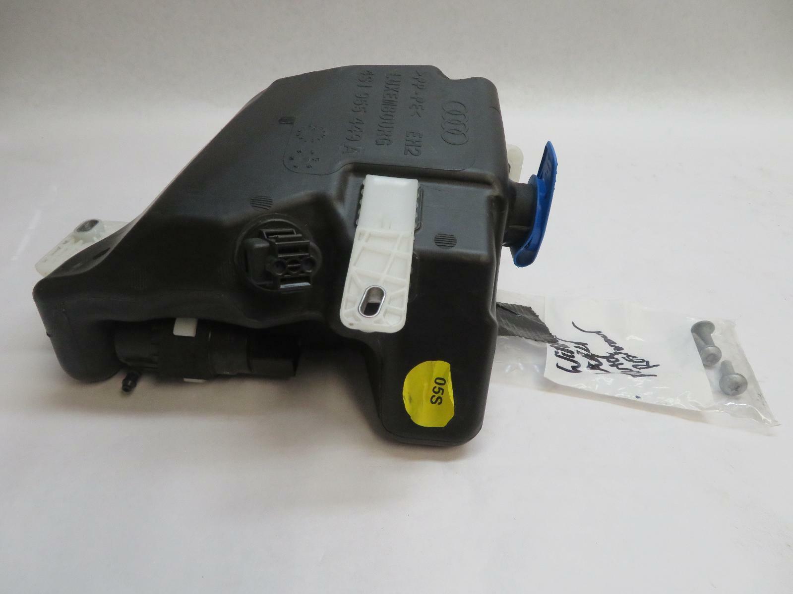 2017 AUDI R8 WINDSHIELD WASHER FLUID BOTTLE RESERVOIR OEM 4S1955449A