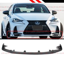 For 17-2020 Lexus Is200t Is300 Is350 Ar Style Matt Blk Front Bumper Lip Splitter