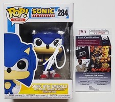 BEN SCHWARTZ SIGNED SONIC HEDGEHOG FUNKO POP W/JSA CERT PARKS AND RECREATION 
