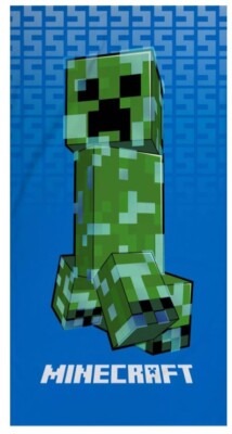 Minecraft Badetuch Handtuch Strandtuch 70x140cm 100% Baumwolle