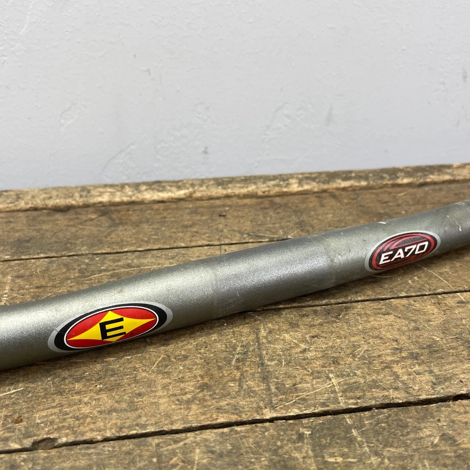 Manillar plano Easton EA70 25,4 MTB gris barra plana Easton aluminio crimpado Foto 3 de 4