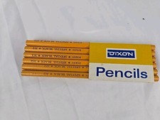 Vintage Special Black 312 Dixon Pencils, New Old Stock, 12 Pc Unsharpened Set