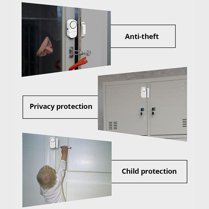 24-Pack Wireless Door Window Alarm Sensors - Home Security Burglar Alarm