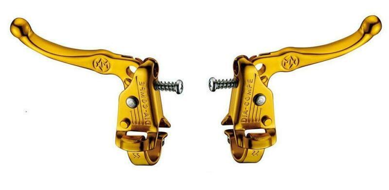 Dia-Compe MX 121 - Tech 3 Brake Levers - Silver - SOLD AS A PAIR - Sams BMX