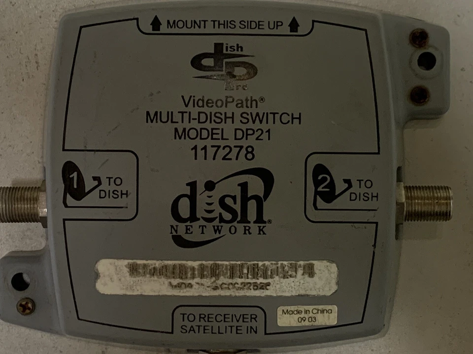 Dish Network DP21 Multi-Dish Switch 117278 - Image 2 of 3