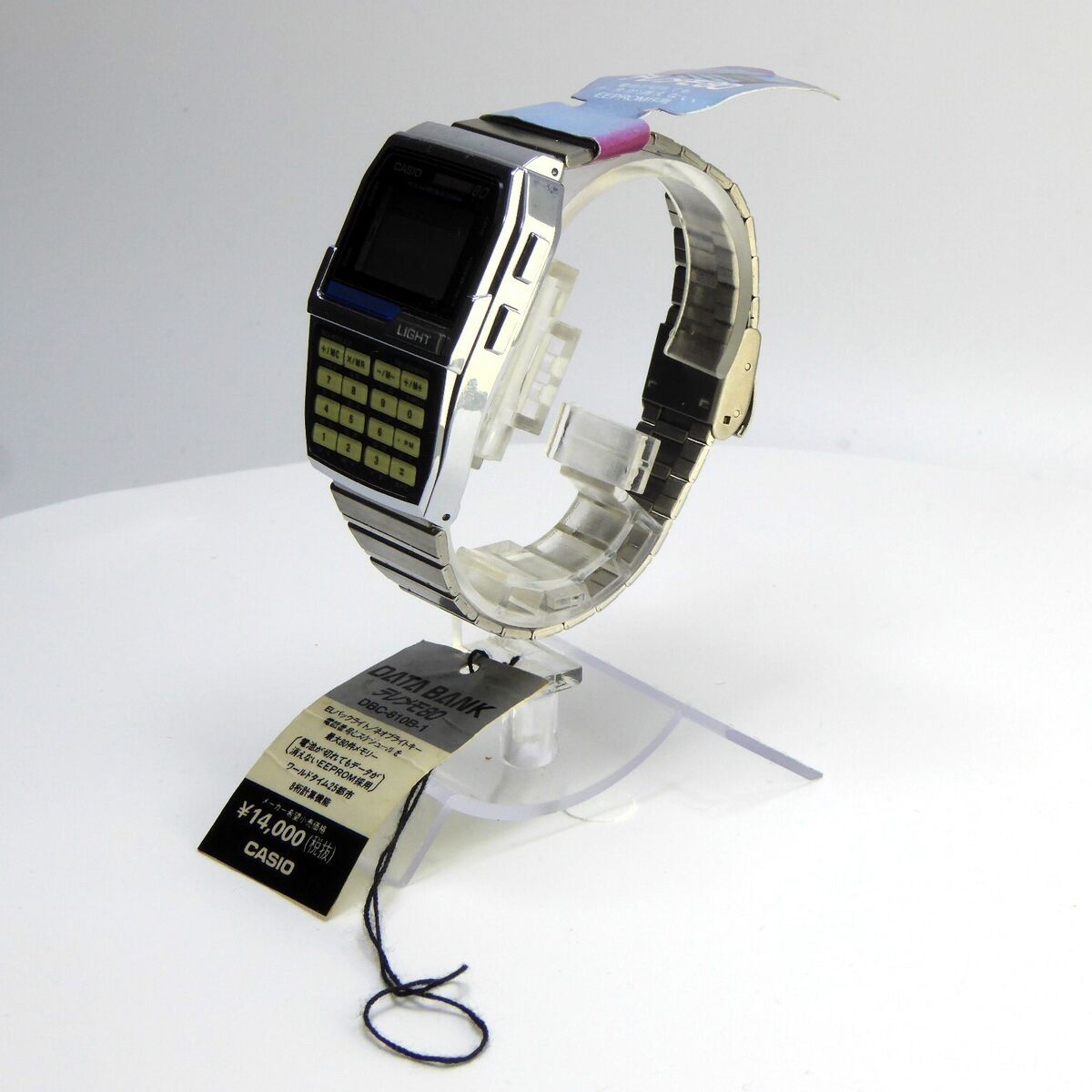 Vintage Casio DBC-810-B Databank 80 Rare Calculator Watch Vintage Casio DBC-810-B Databank 80 Rare Calculator Watch