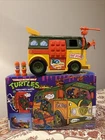 Vintage 1989 TMNT Teenage Mutant Ninja Turtles Party Wagon Complete With Box