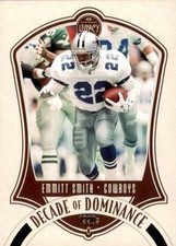 2021 Panini Legacy Decade of Dominance #DD-11 Emmitt Smith COWBOYS